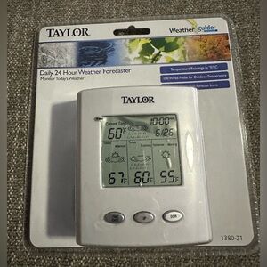 Taylor Daily 24 Hour Weather Forecaster 
New In Package